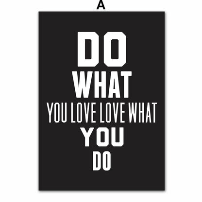 Inspiring Quotes Wall Canvas